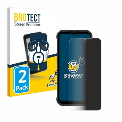 2x Blickschutz Folie für Ulefone Armor 21 Displayschutz Privacy