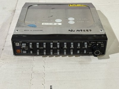 King KMA 24 Audio Panel (PN# 066-1055-03) with Tray and Connector