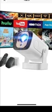 Wowlink W206 Projector 1080P Native 4K Support WiFi 6 Bluetooth 5.4 Auto Focus
