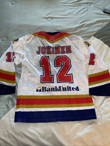 Kids Vintage Florida Panthers Jokinen NHL Exclusive Promo Jersey Youth One Size - Picture 5 of 7