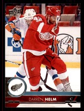 2017 Upper Deck Darren Helm #71 Detroit Red Wings