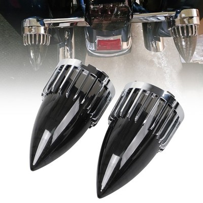 3 1/4'' Flat Turn Signal Light Lens Kit For Harley Electra Tour Glide Road King