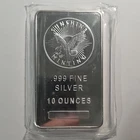 Sunshine Mint 10 oz .999 Fine Silver Bar Precious Metal Content per Unit Silver