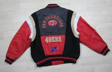 Vintage San Francisco 49ers NFL Varsity Jacket G-III Carl Banks Quarterback Club