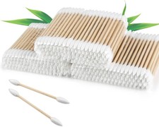 300pcs Pointed Cotton Swabs - Disposable Double Pointy Precision Tip Cotton Buds