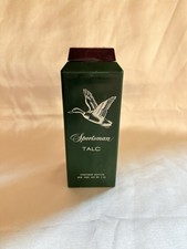 John Hudson Moore Company Vintage Sportsman Talc New York 3oz Wooden Bottle