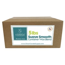 Direct Candle Supply Paraffin Container Wax Blend 5 lb Soft High Fragrance Lo...