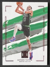 Jayson Tatum 2020-21 Panini Impeccable Asia Red Base #46