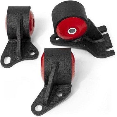 Innovative for 88-91 Civic D-Series Black Steel Mounts 75A Bushings (Cable)