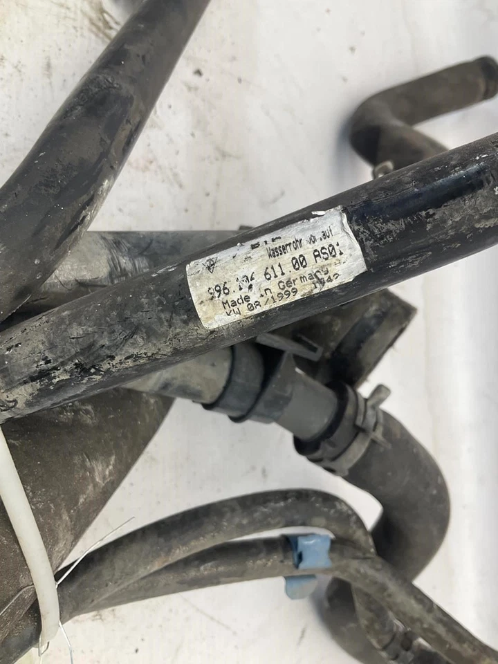 Juego de tuberías de manguera de refrigerante de radiador Porsche Boxster 97-04 P Foto 4 de 4