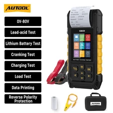 Car Battery Tester Lithium Lead-acid Battery Tester 6V 12V 24V 36V 48V 52V 60V 