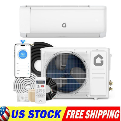  12000 BTU 22 SEER Mini Split Air Conditioner Heat Pump 110 V Inverter Split AC