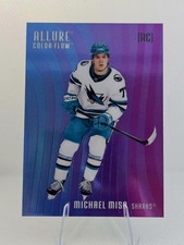 25-26 Upper Deck Allure Michael Misa Blue-Purple Color Flow Rookie #CF-MM