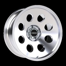 15x8 Vision 56 Midway Polished Wheels 5x4.5 -19mm Set Of 4 15x8 Vision 56 Midway Polished Wheels 5x4.5 -19mm Set Of 4