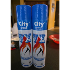 City 7X Ultra-Refined Butane Fuel 300 ml Refi...