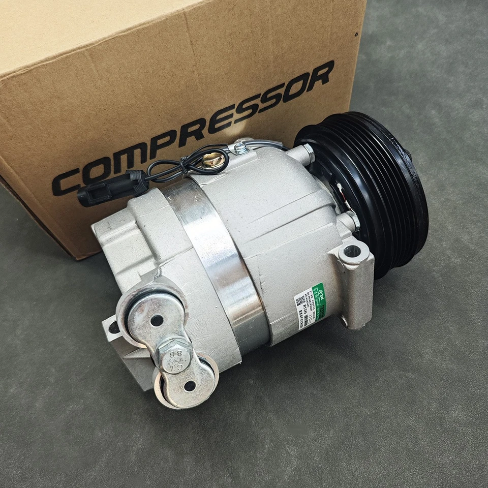 AC Compressor For 2000-2005 Ferrari 360 3.6L 2014 Maserati Quattroporte 6581290 Foto 2 de 4