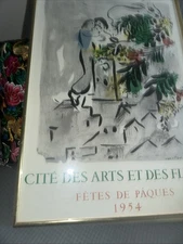 Marc  CHAGALL VENCE POSTER GREAT CONDITION 