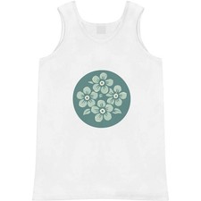 'Forget Me Not Circle' Adult Vest / Tank Top AV056072 