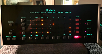 MCINTOSH CR-12 Audio/Video Multizone Control System W/ NIB REMOTE