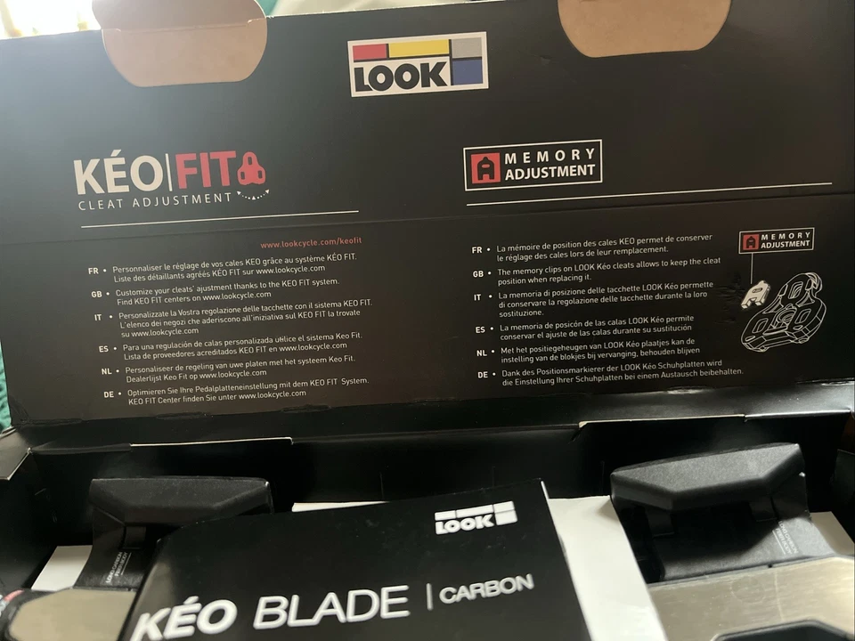 New Authentic France Made Look Keo Blade Carbon Pedals - Image 2 of 4