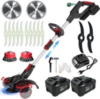 Rasentrimmer Mit Akku, Akku Rasentrimmer FüR Makita-Akkus Mit 4