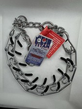 3.3 mm x 20" Coastal Pet Titan Easy-On Dog Prong Training Collar with Buckle