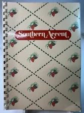 Spiral Cookbook Southern Accent Junior League Pine Bluff Arkansas Vtg 1976/ 1985