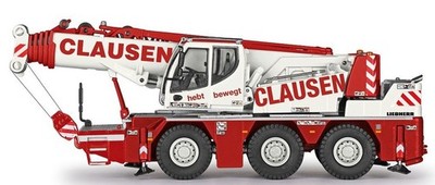 CONRAD, LIEBHERR LTC 1050-3.1 CLAUSEN selbstfahrender Kran, 1/50, CON2121/05