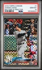 2018 TOPPS CHROME #1 AARON JUDGE BATTING-X-FRACTOR PSA 10 (B)