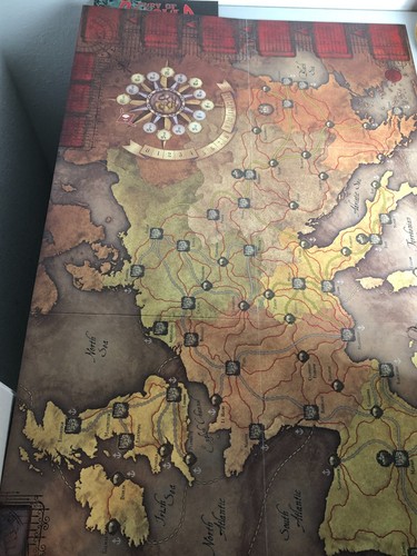 Fury of Dracula 3rd Edition Game Board Fantasy Flight Games %100 complete - Picture 5 of 15