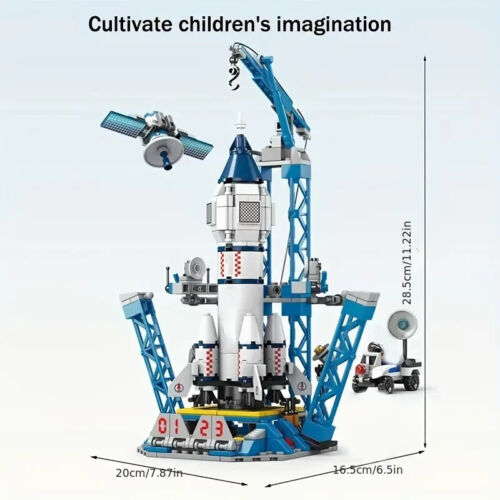 500+pc Space Shuttel and 566 pc Rocket and Rocket launcher building toys - Picture 4 of 6