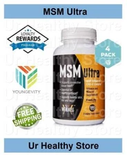 MSM Ultra - 180 Caplets (4 PACK) Youngevity **LOYALTY REWARDS**