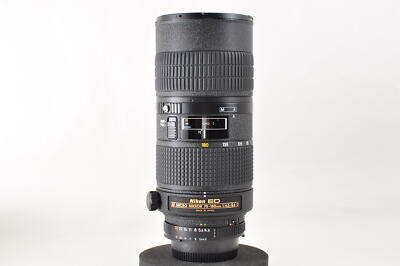Nikon AF Micro 70-180mm F/4.5-5.6 D ED Nikkor Macro Near Mint +5