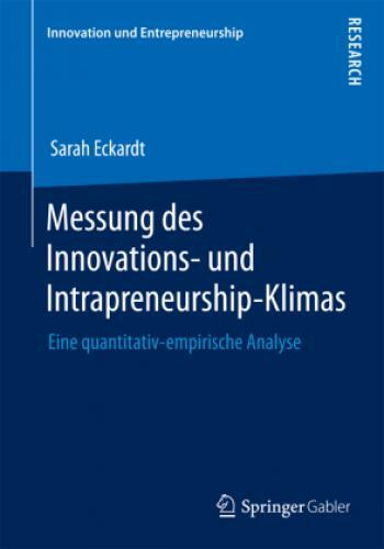 Thumbnail - Messung Des Innovations- Und Intrapreneurship-klimas Eine