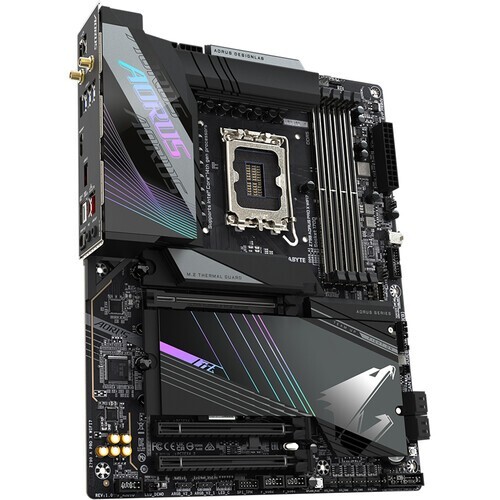 Placa madre Gigabyte Z790 AORUS PRO X WIFI7 LGA1700 ATX negra PCIe 5,0 x16 - Imagen 2 de 6