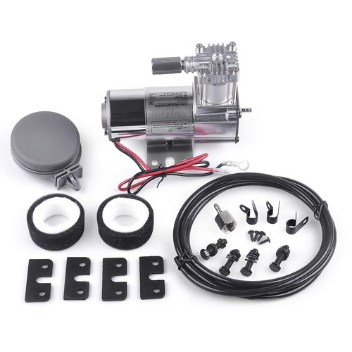 120PSI 1/8NPT Small Air Ride Suspension Compressor, Fittings for 12V Motorcyc... - Bild 7 von 7