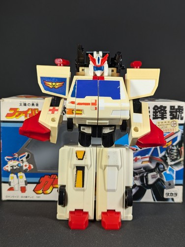 Takara Brave of the Sun Fighbird Guard Rescue komplett LESEN Takara 1991 DX