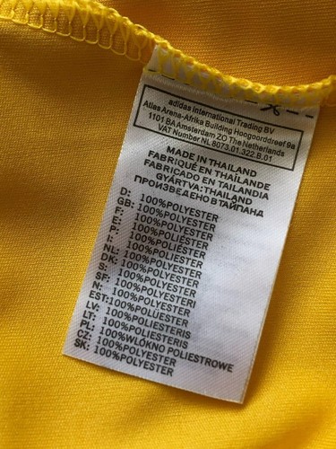 Ukraine Home football shirt 2012 Soccer Jersey Yellow Mens Trikot Size L - Picture 7 of 12
