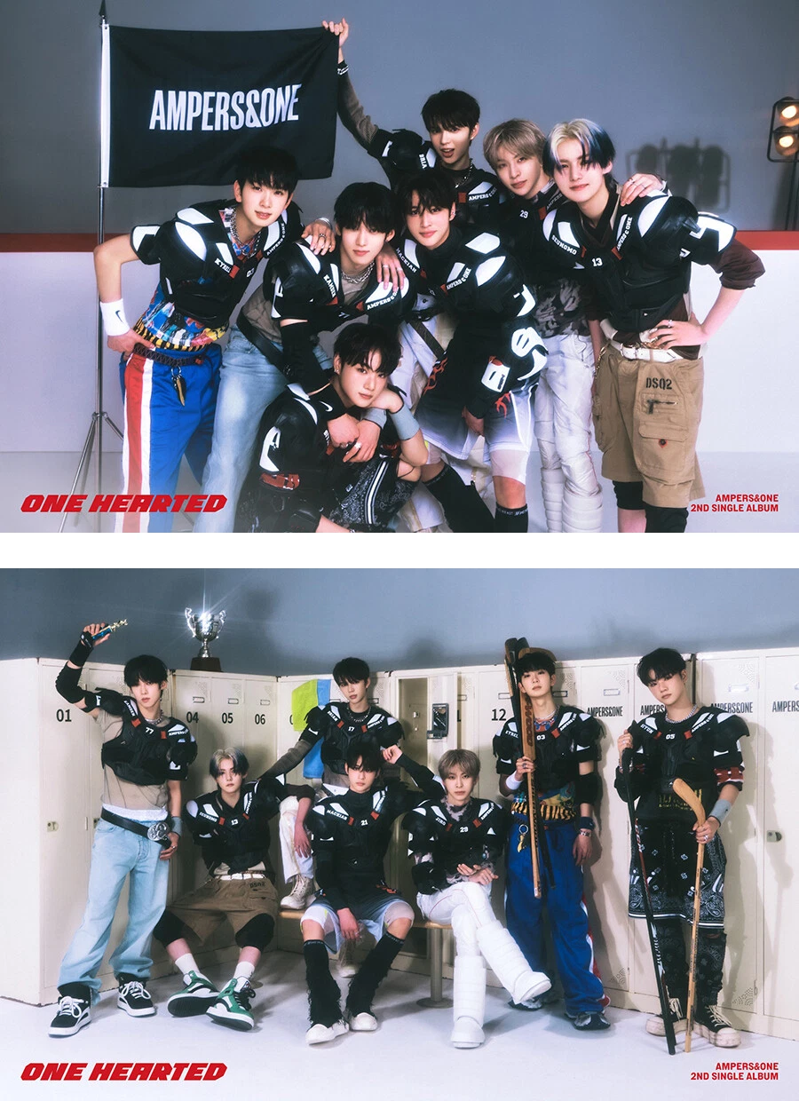 AMPERS & ONE [ONE HEARTED] 2nd Single Album CD+Photo Book+Ticket+4