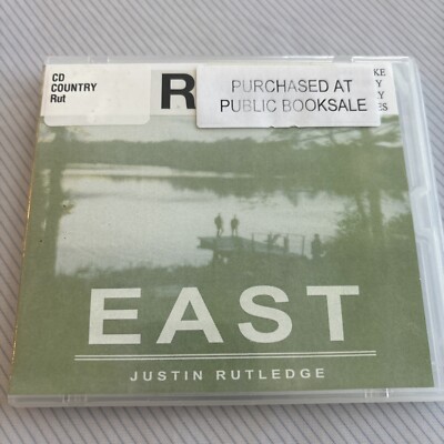 Justin Rutledge Album Cover East by Rutledge, Justin (CD, 2016) 623339910224| eBay