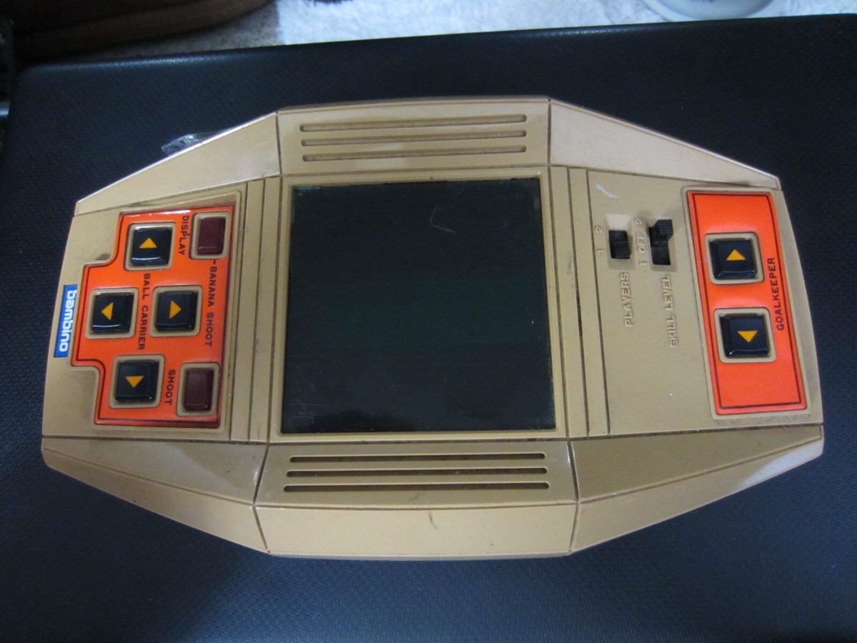 Jeu électronique Vintage Soccer – Kick The Goal – Bambino – Made Japan 1979 – Bon état