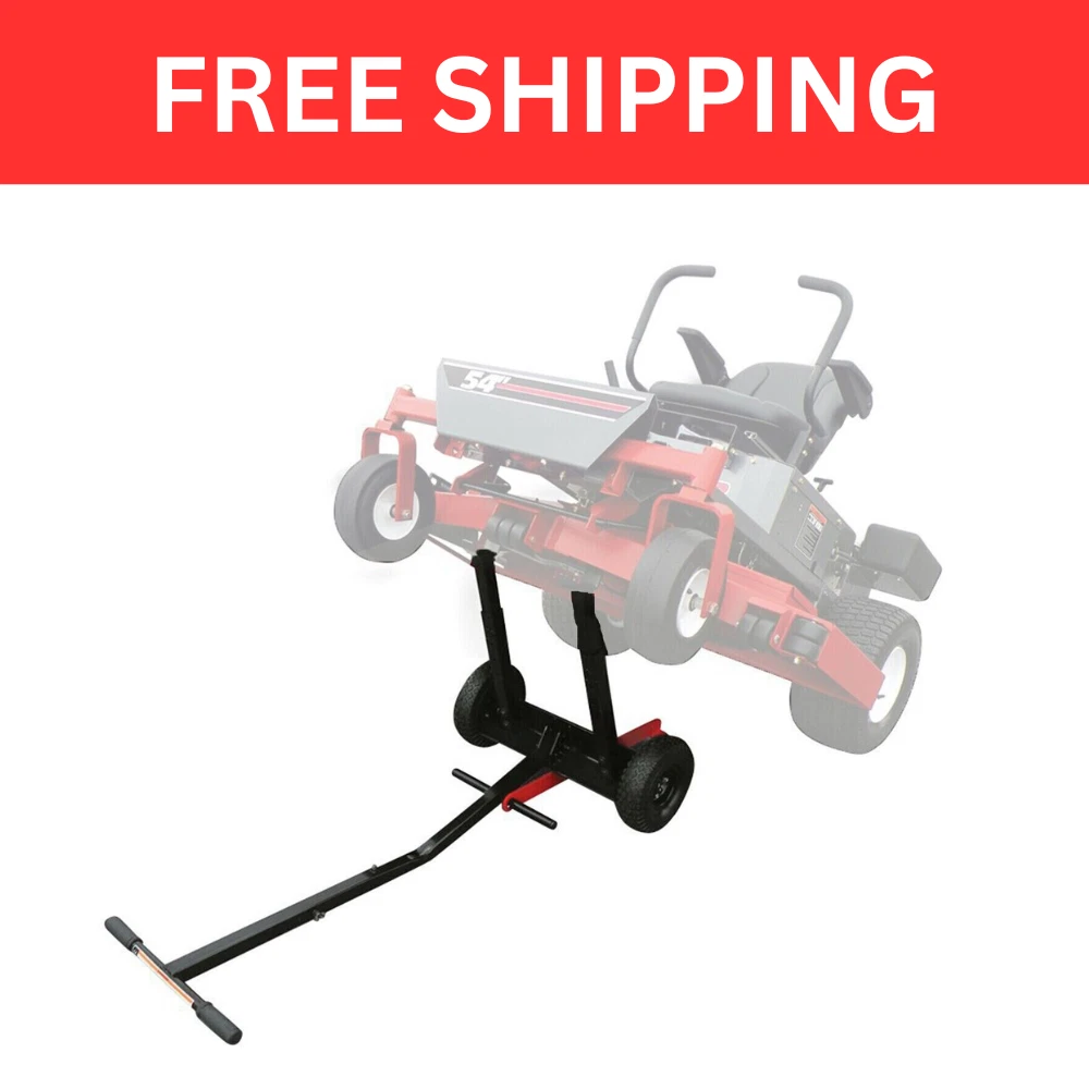 Riding Lawn Mower Jack Garden Tractor Maintenance Lift Zero Turn