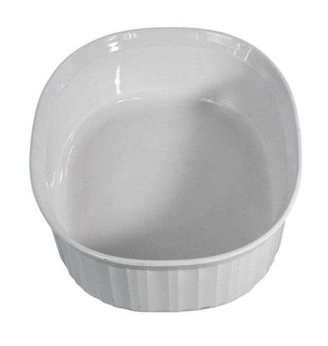 Corning Ware Baking Cooking F-12-B French White 1.8L Oval Casserole Dish Lid Vtg - Picture 10 of 14