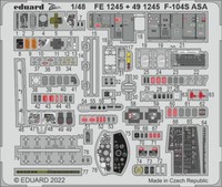 MW22 Eduard FE1245 F-104S Asa 1/48 Zoom Set For Kinetic