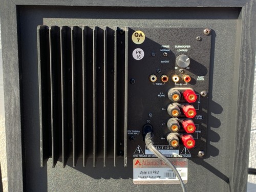 Atlantic Technology Model 4.5 PBM 10" Powered Subwoofer 150 Watts Tested - Picture 10 of 12