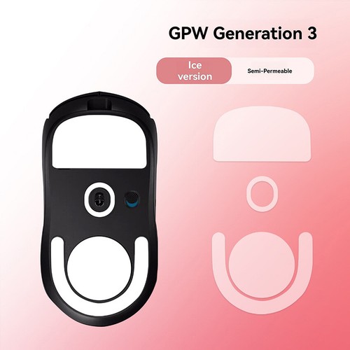 Standard Edition DIY Mouse Foot Sticker Set for Logitech GPW 1/II /III G903 G502 - Picture 33 of 55