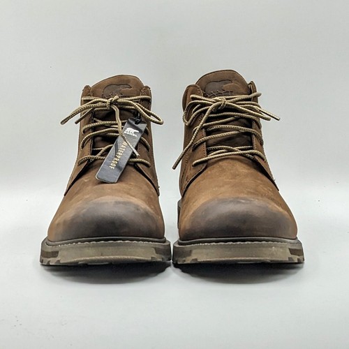 Sorel "Madson II Chukka WP" Stivali da uomo impermeabili in pelle pieno fiore (tabacco) - Foto 13 di 21