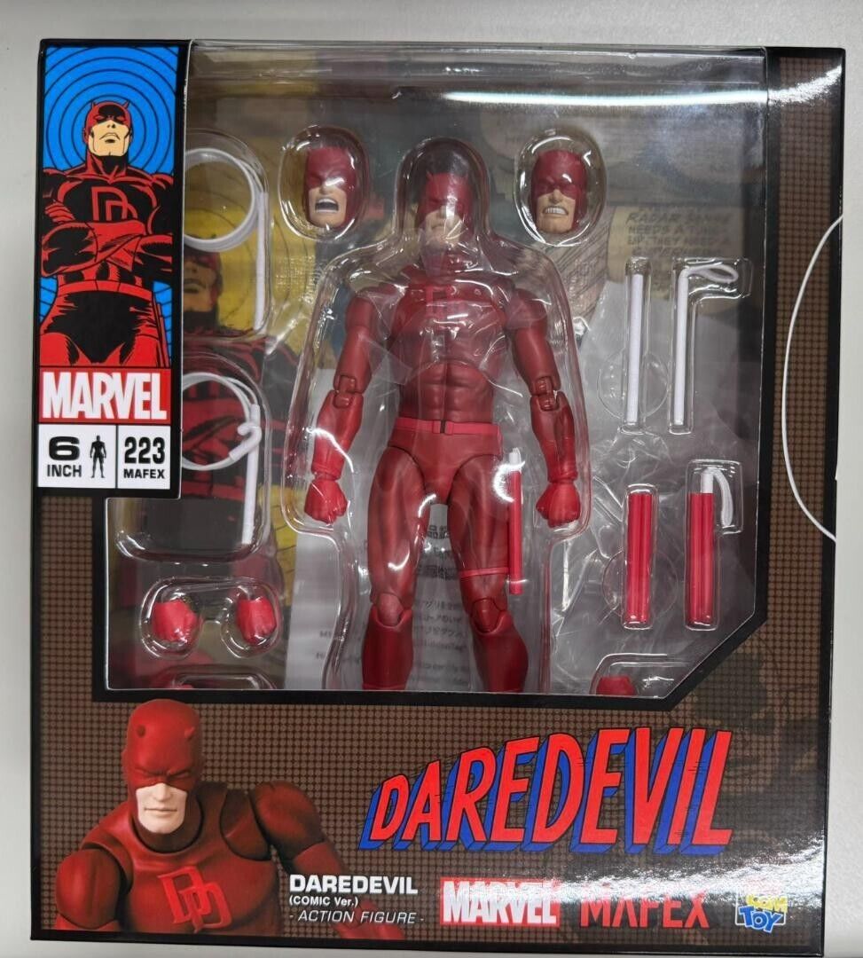 MAFEX No.223 DAREDEVIL COMIC Ver. Action Figure MEDICOM TOY MAFEX No.223 DAREDEVIL COMIC Ver. Action Figure MEDICOM TOY