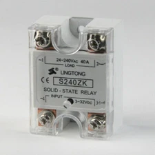 1X Electronic solid-state relay S240ZK-40A #E1