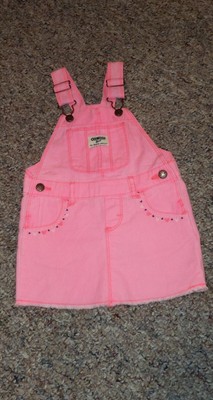 bright pink jumper dress